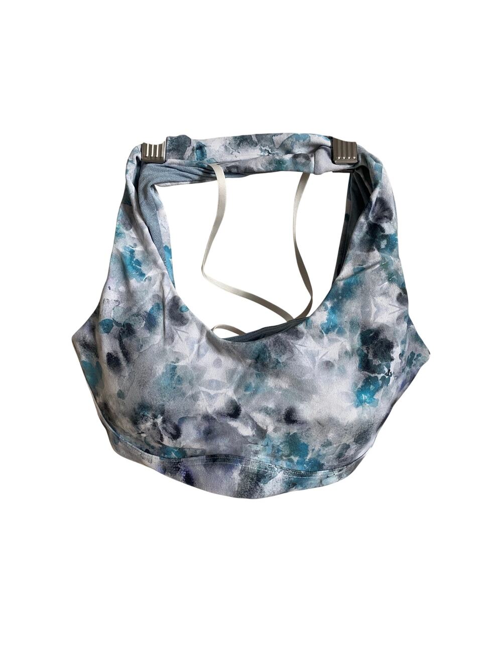 Lululemon Women's Nulu Yoga Bra Light Support Kaleidofloral Multi Size 4 NWT